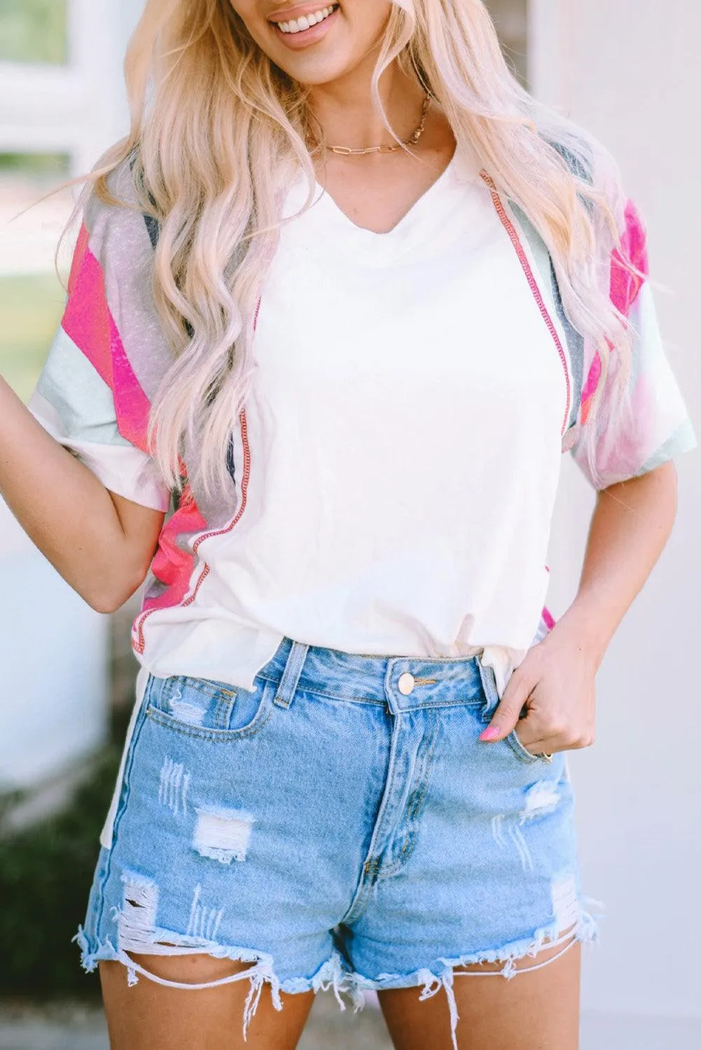 Unicorn Stripe Top