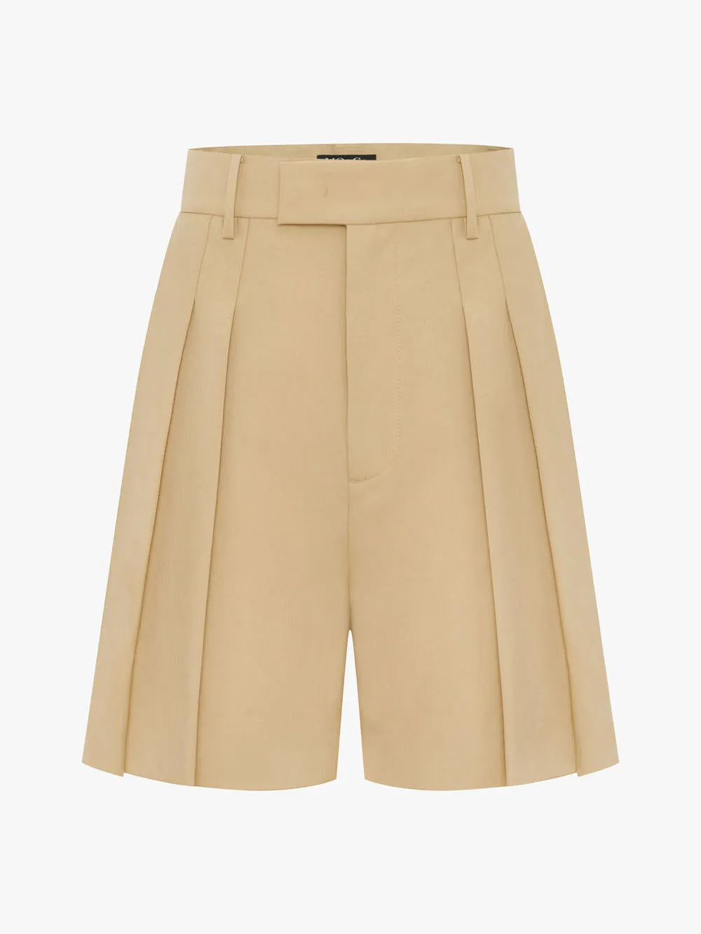 Wool-blend Pleated Culottes