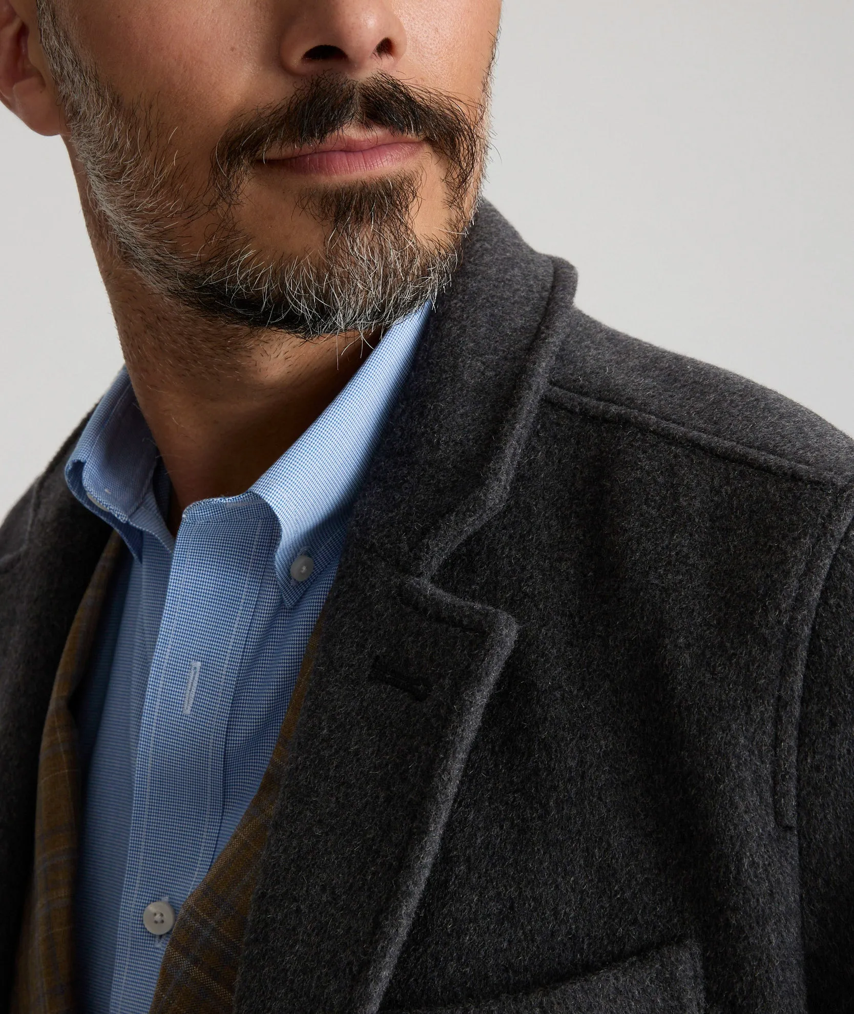 Wool-Blend Topcoat