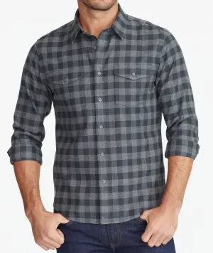 Wrinkle-Free Flannel Vigouroux Shirt - FINAL SALE