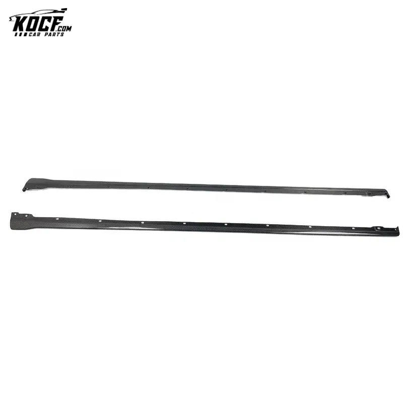 WRX S4 VA12 OEM Sti-p Style Carbon Fiber Side Skirts Extension Rocker Panel For 2022 Subaru